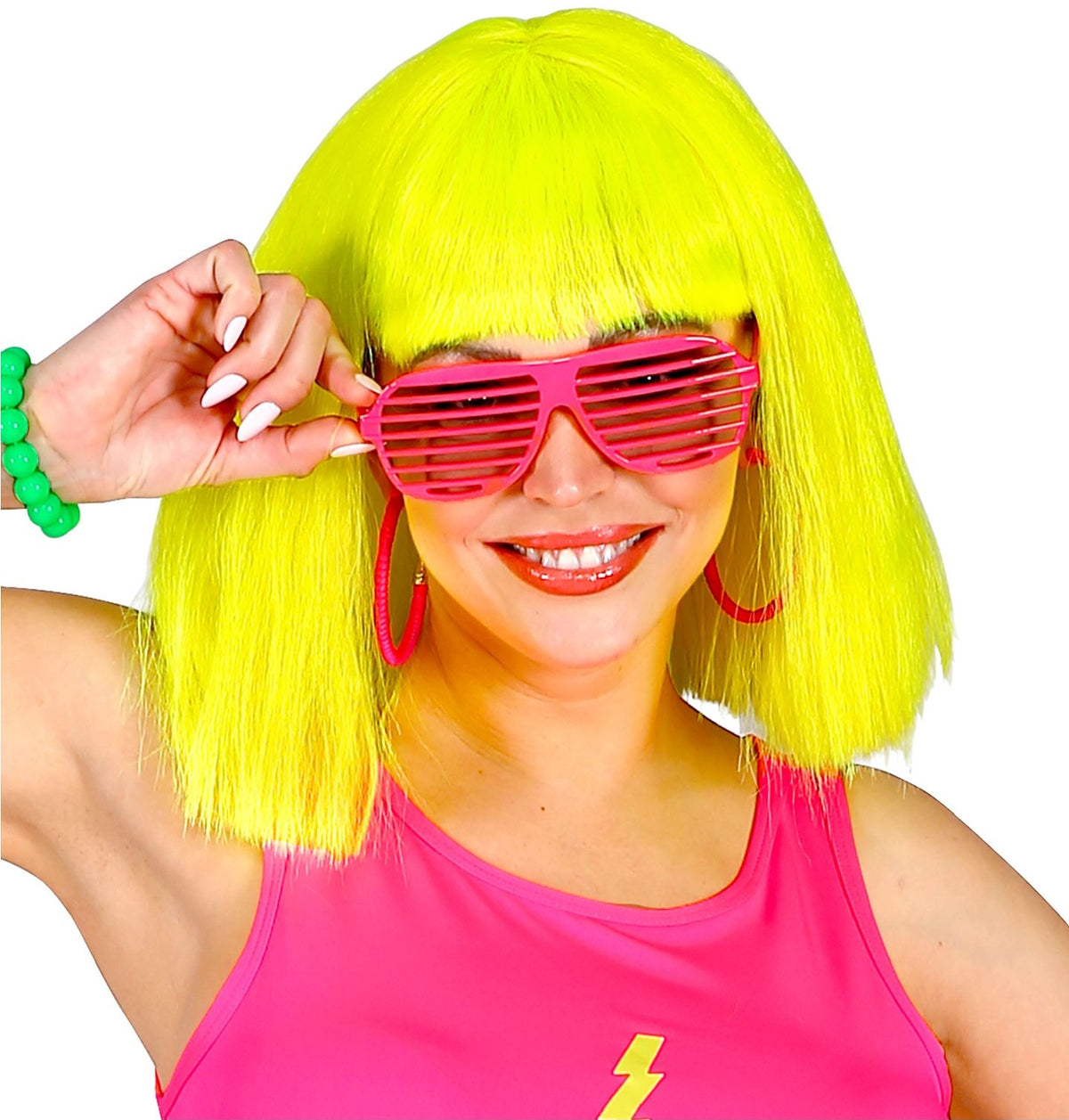 80er Jahre Gitterbrille – Shutter Shades